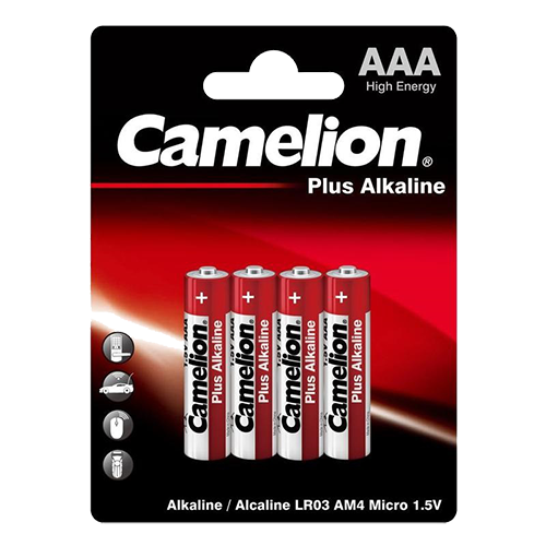 Батарейка "Camelion" Plus Alkaline LR-03 мизинчиковая