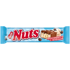 Батончик шоколадный "Nuts" DUO Мороженное и Печенье Флоупак