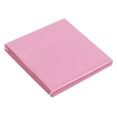 Блок бумаги "Calligrata" с липким краем 76*76мм 80л цвет Розовый