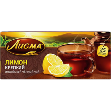 Чай Лисма Крепкий Лимон