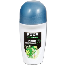Дезодорант-антиперспирант ролликовый "EXXE" Power 48ч