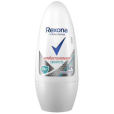 Дезодорант-антиперспирант ролликовый "Rexona" Антибактериальная Свежесть 48ч