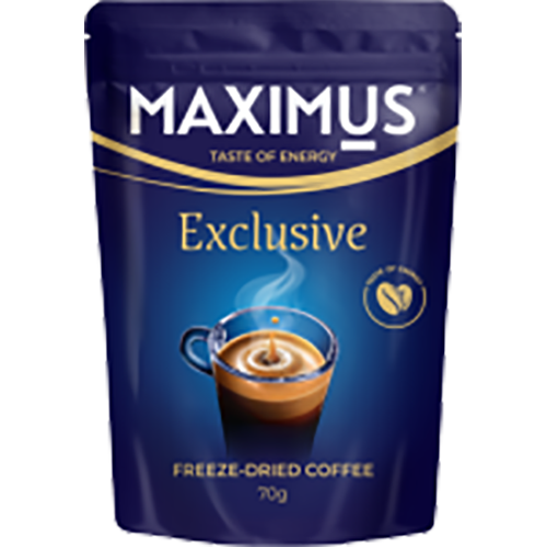 Кофе Maximus EXCLUSIVE сублимированный м/у