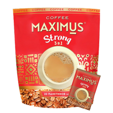 Кофе "Maximus" 3в1 Strong