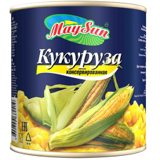 Кукуруза "MaySun" сладкая ж/б