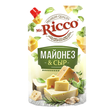 Майонез MR.RICCO "Майонез&Сыр" 50%