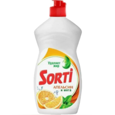 Моющее средство для посуды "Sorti" Апельсин+Мята ПЭТ