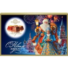 Набор конфет "Дед Мороз на Красной площади"