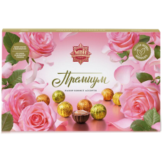 Набор конфет "МВН" Премиум Розовый Коробка
