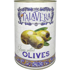 Оливки "Talavera" Зеленые без косточки ж/б