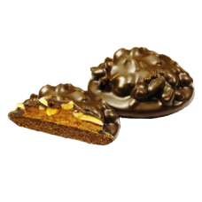 Печенье "Шокко-Бум" глазированное с дробленным арахисом