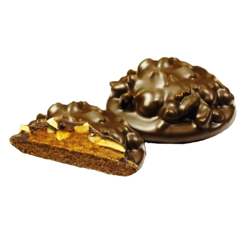 Печенье "Шокко-Бум" глазированное с дробленным арахисом