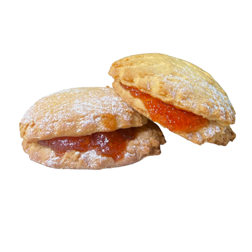 Печенье сдобное "Чаепитие" с абрикосовой начинкой ТВ
