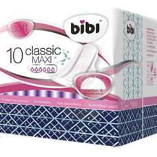 Прокладки "BiBi" Maxi Soft Classic 10шт 6кап с крылышками