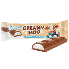 Шоколад "Creamy Moo" с молочной начинкой