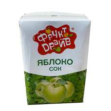 Сок "ФруктДрайв" восстановленный Яблочный Tetra pak