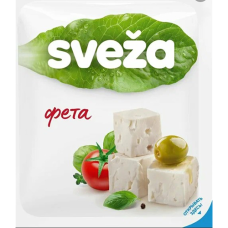 Сыр мягкий "Sveza" Фета рассольный 45% Ванна
