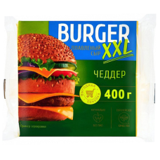 Сыр плавленый "Burger" XXL Слайс Чеддер 35%