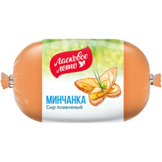 Сыр плавленый "Ласковое лето" Минчанка колбасный 40%
